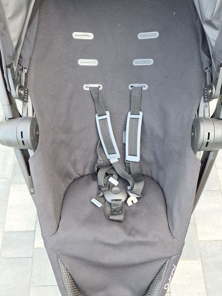 Quinny Wózek spacerowy Zapp Flex Black on Black + adaptery