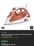 Żelazko tefal eco