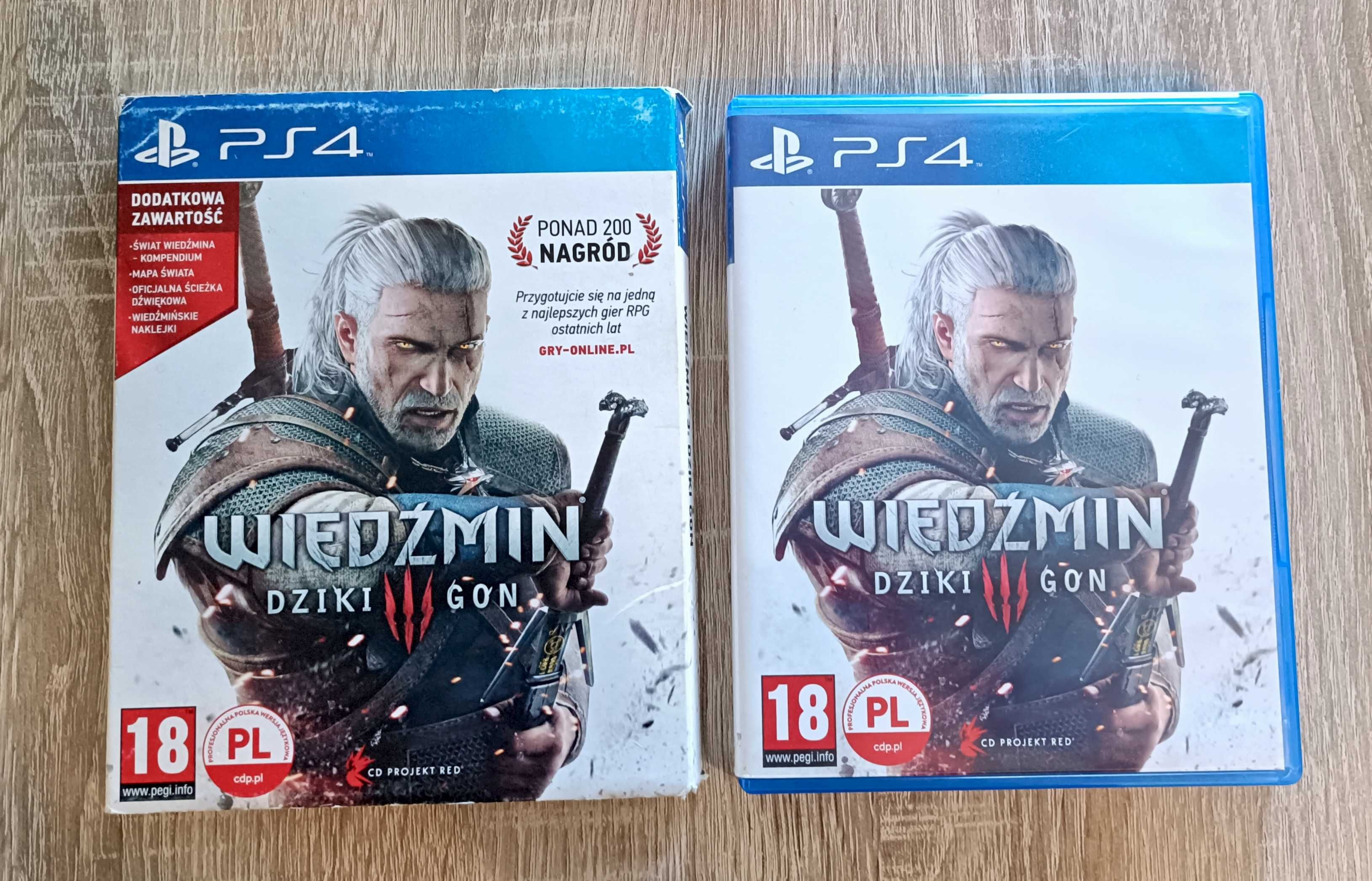 Gra PS4 Wiedźmin 3 edycja premierowa PL