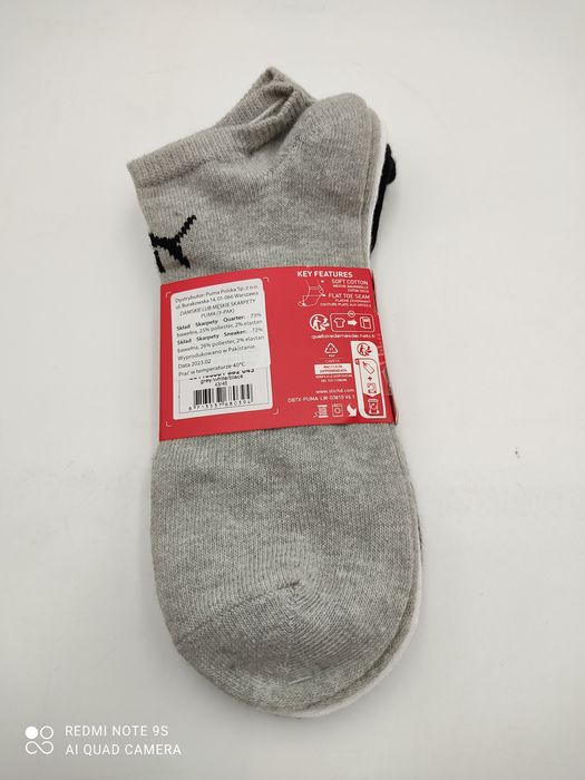 Skarpety męskie Puma 3 pak , 43/46