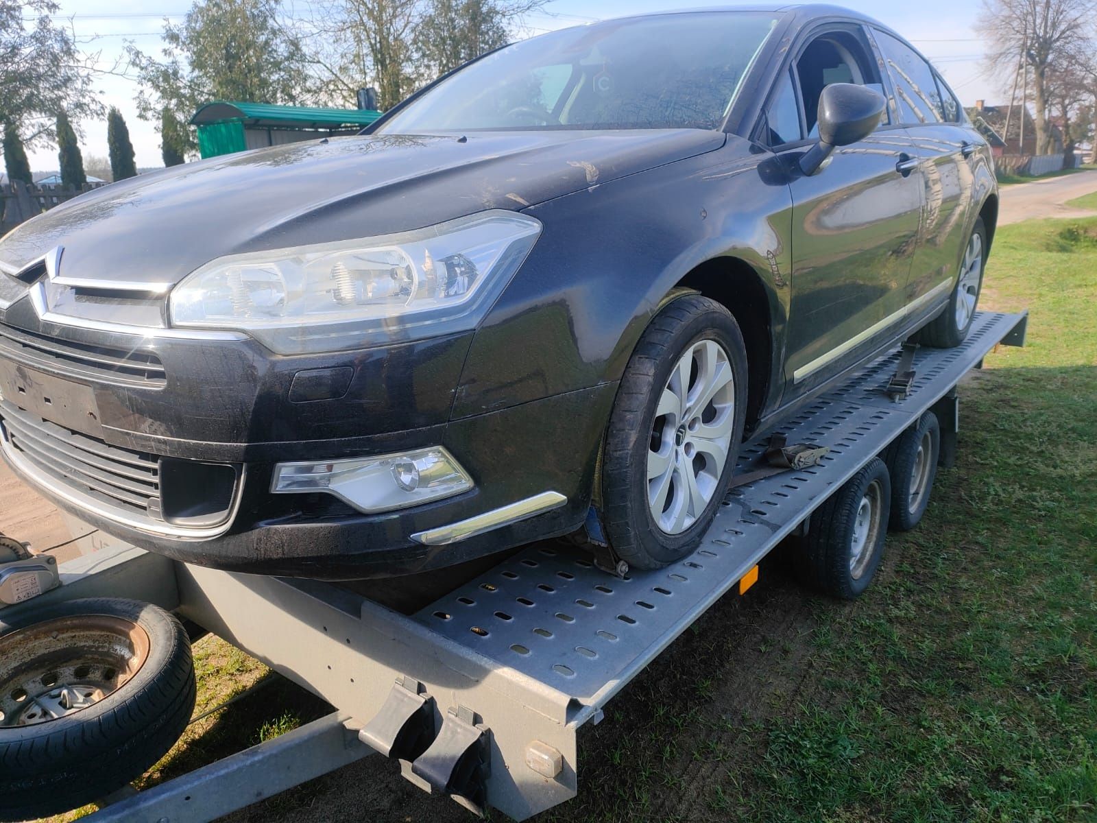 Drzwi prawe tył przód   citroen C5 x7 ktvd