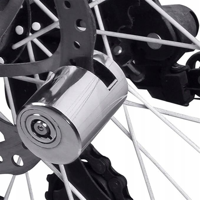Blokada rowerowa motor skuter na tarczę hamulcową zamek zabezpieczenie