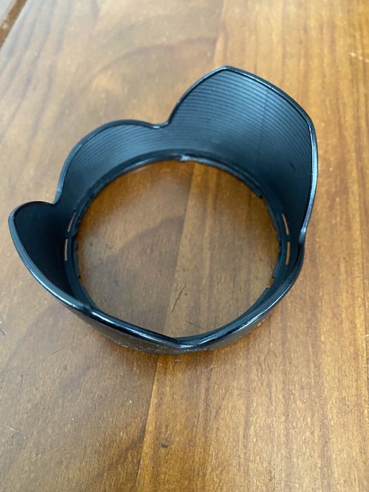 Parasol para objetiva