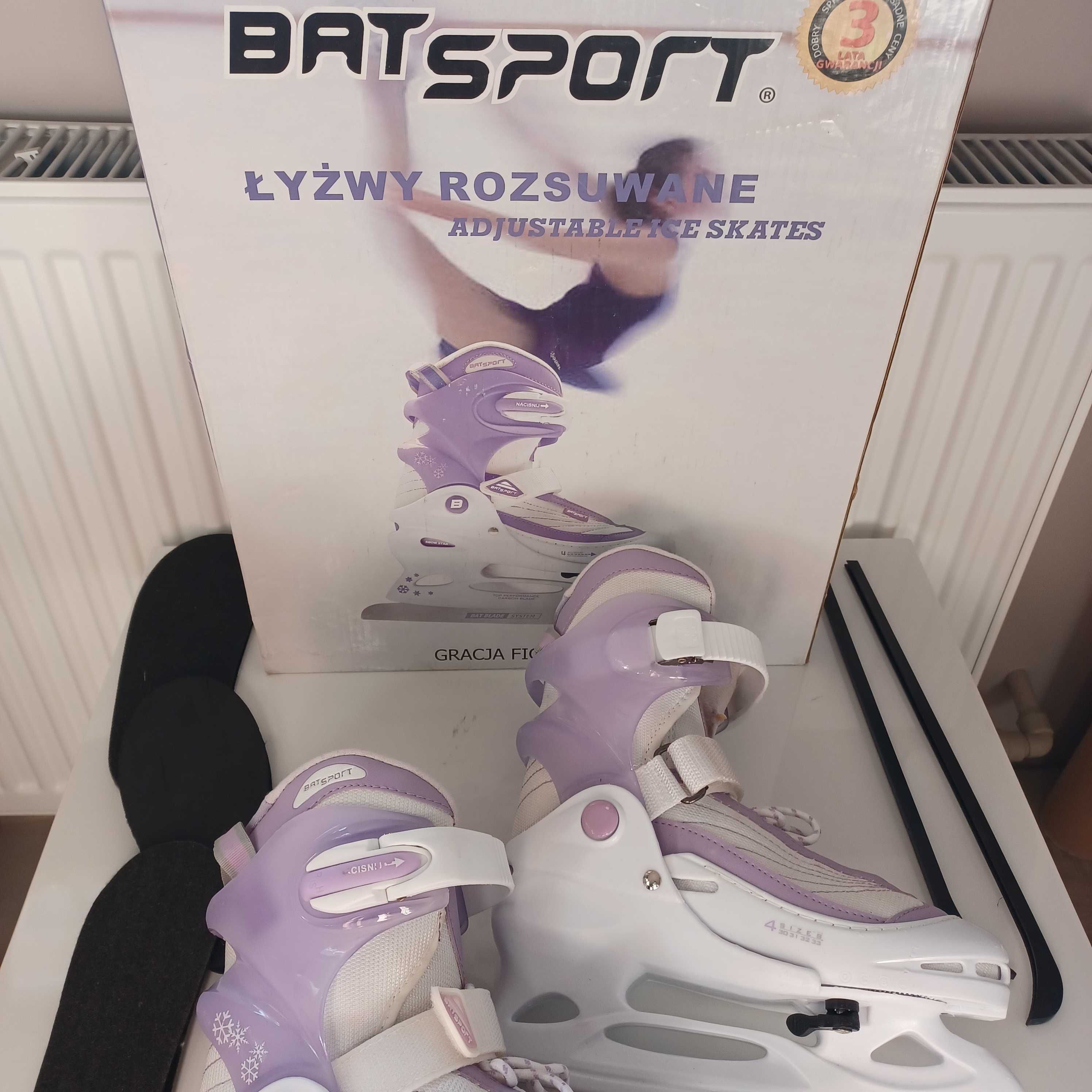 Łyżwy figurowe 30-33 bat sport