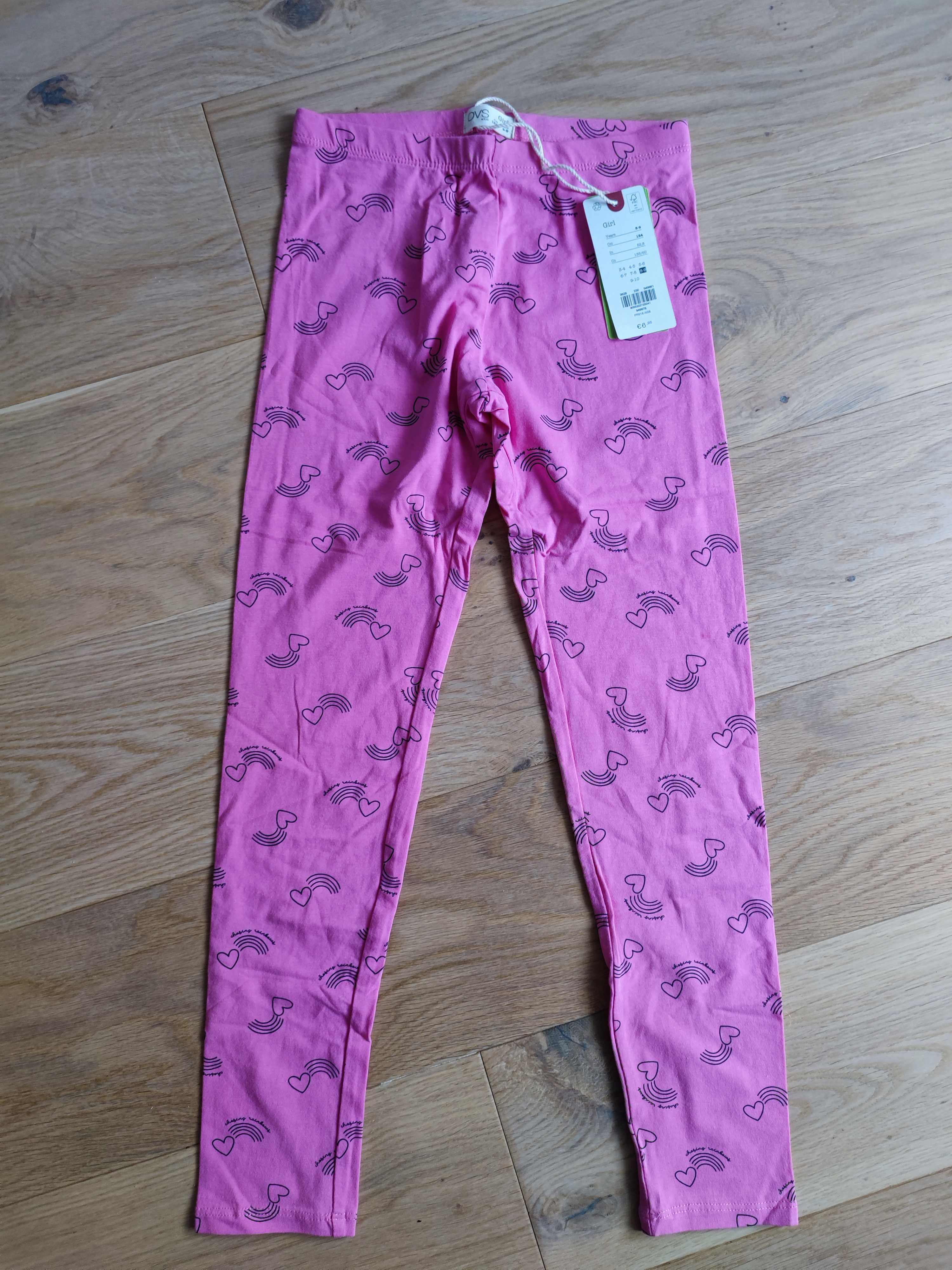 134 cm nowe getry legginsy