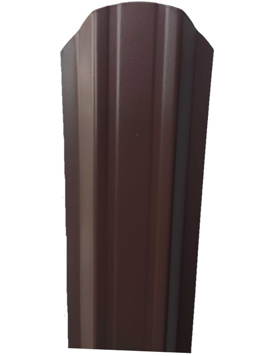 Sztachety 0,8mm metalowe SIGMA proszkowo malowane MAT ZIELONE 11cm