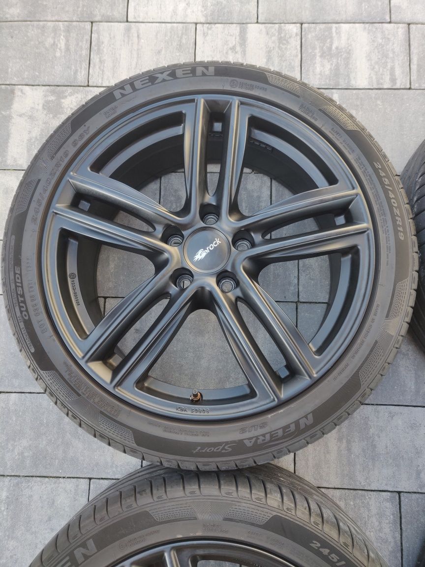 Koła Felgi 5x120 19 cali Nexen 245/40/19  Honda BMW HYUNDAI ACURA OPEL