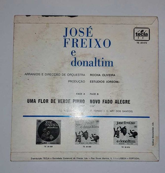 José freixo e o donaltim single