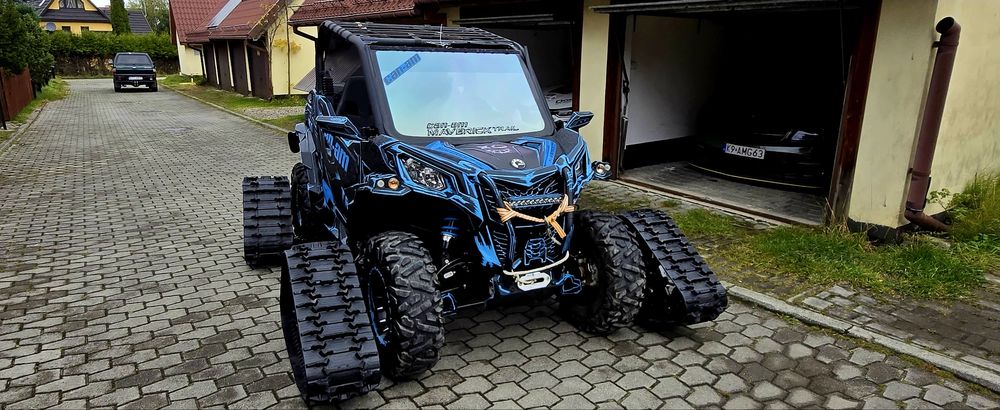 Maverick 800 DPS Trail Gąsienice, pług, itp Salon pl Idealny Zamiana