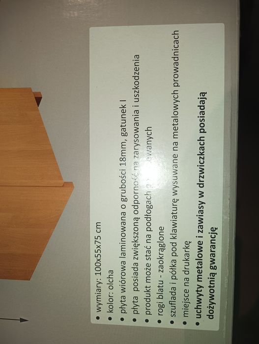 Biurko komputerowe / do nauki Meblomaster