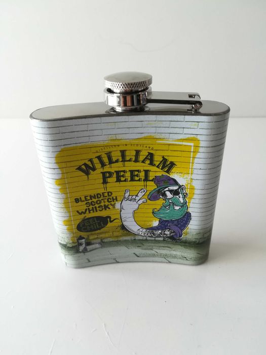 Piersiówka William Peel 180ml Kolekcjonerska Nowa