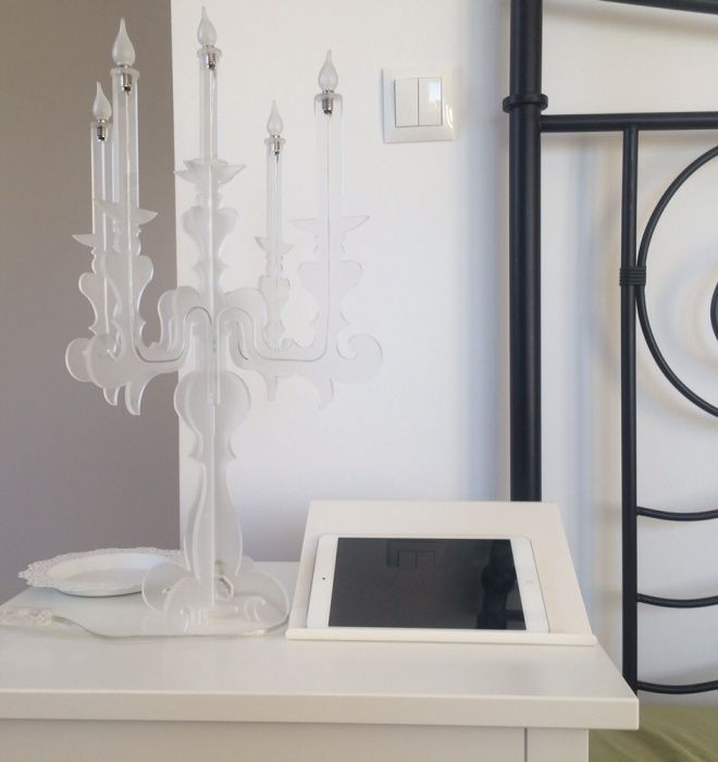 Lampion świecznik lampka nocna lampa