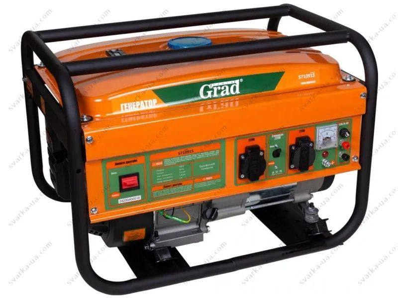 Бензиновий генератор Grad 2.8 кв