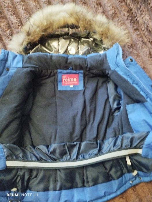 Куртка зимова на хлопчика, полукомбінезон