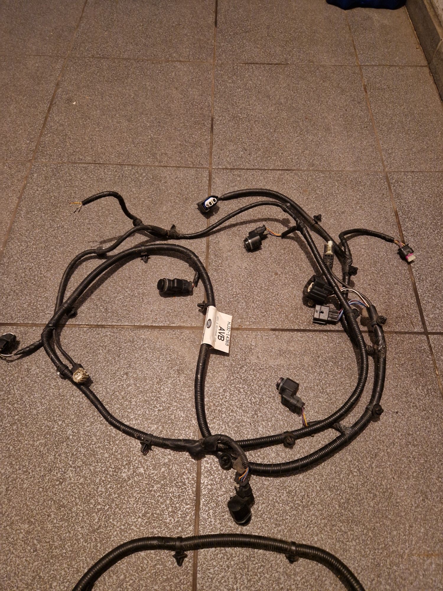Wiązka 6 x pdc,kamera , Range Rover Evoque L 538 po lifcie