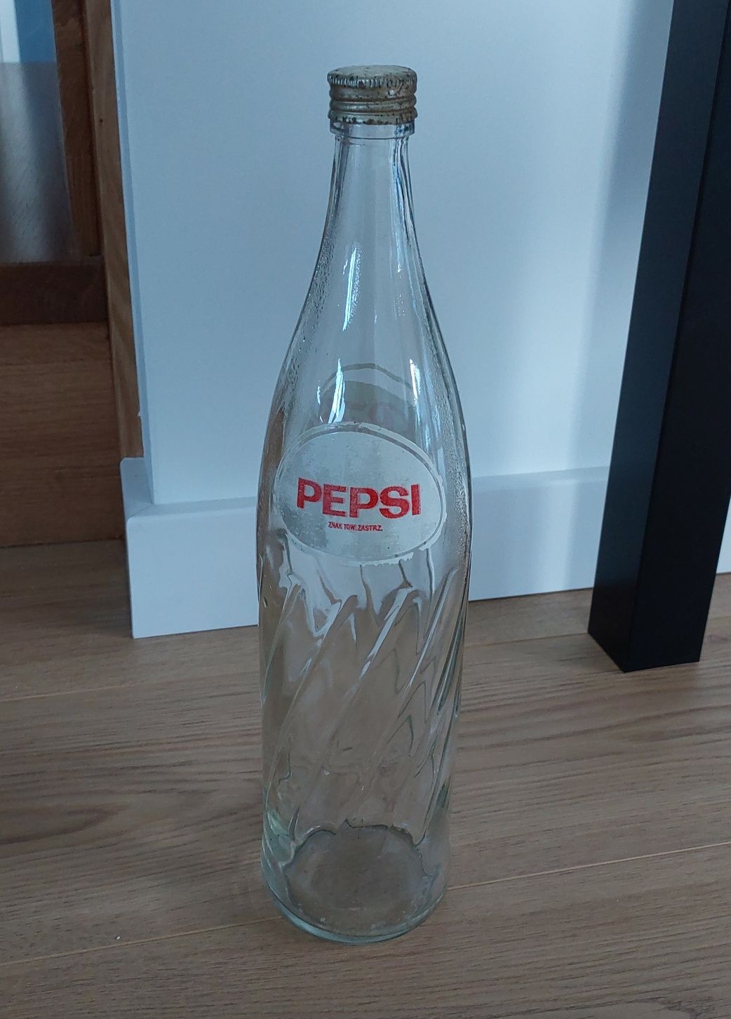 Butelka PRL Pepsi Cola 1l vintage retro zabytkowa