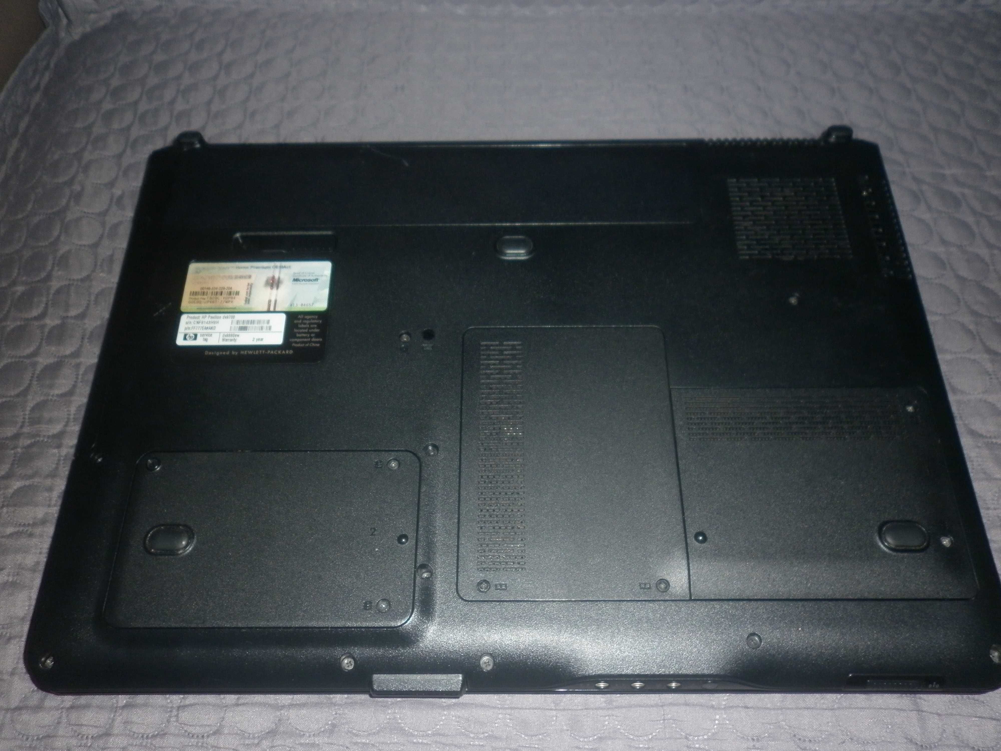 Laptop HP DV9700