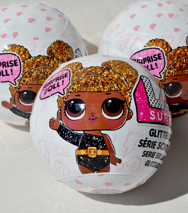 лялька L.O.L. Surprise Glitter Series кулька LOL Гліттер блиск лол шар