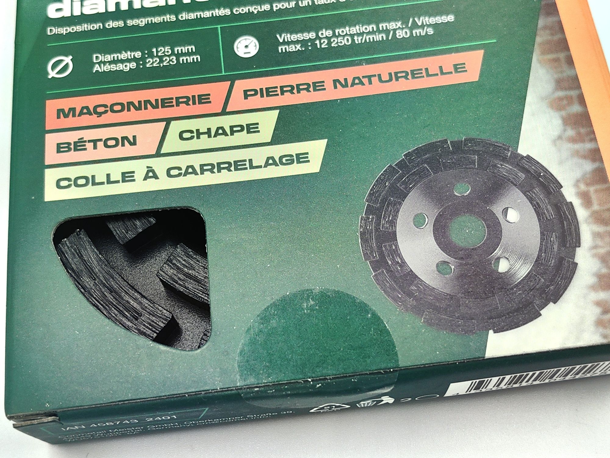 PARKSIDE® Tarcza diamentowa do szlifowania PDST 125, Ø 125 mm