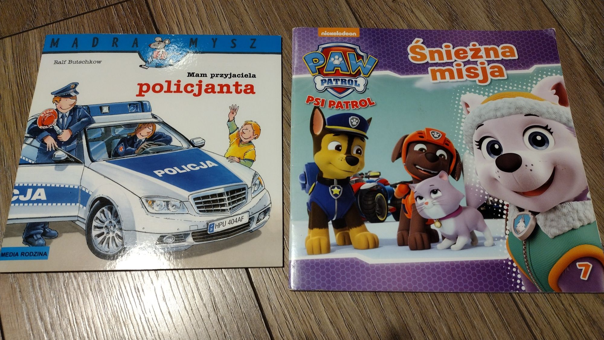 Psi patrol Śnieżna misja i Mądra mysz Mam przyjaciela policjanta