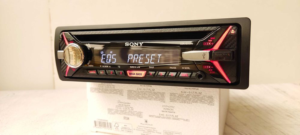 SONY XPLOD CDX-G1100Uс Блютузом Mosfet 4х52 магнитола - оригинал!