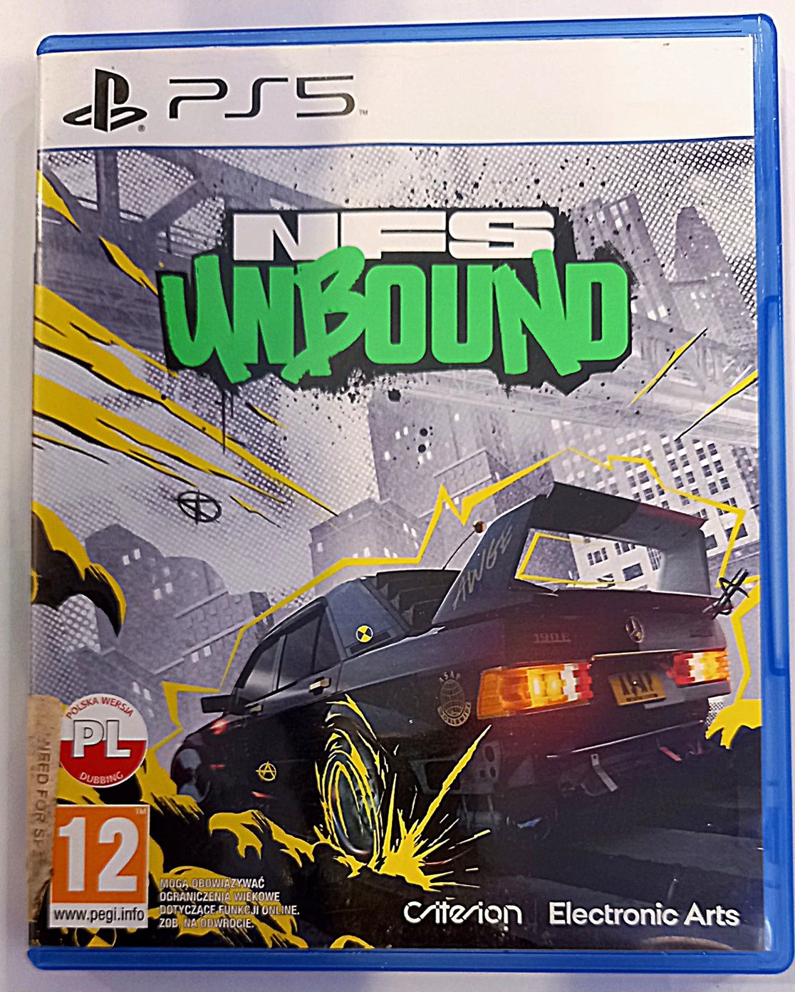 Gra Need for Speed NFS Unbound PL PS5 /Jak nowa! Sklep Chorzów