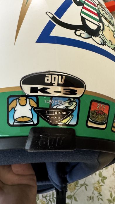 Шлем agv k-3. Как новый.