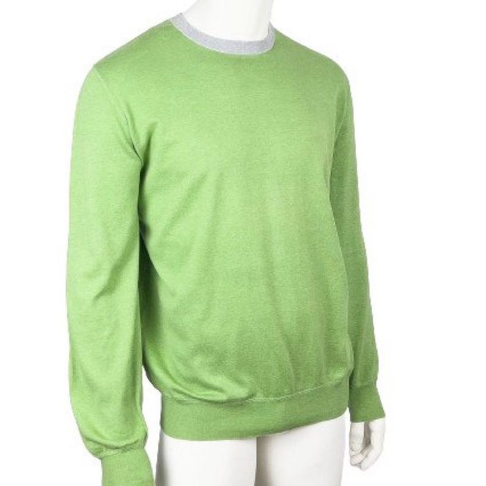 Brunello Cucinelli - Camisola manga comprida e gola redonda, XXL