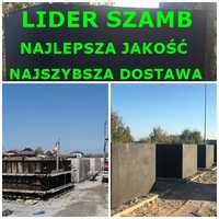 szambo betonowe 5m3 zbiornik na deszczówkę SZCZELNE Kartuzy Czersk