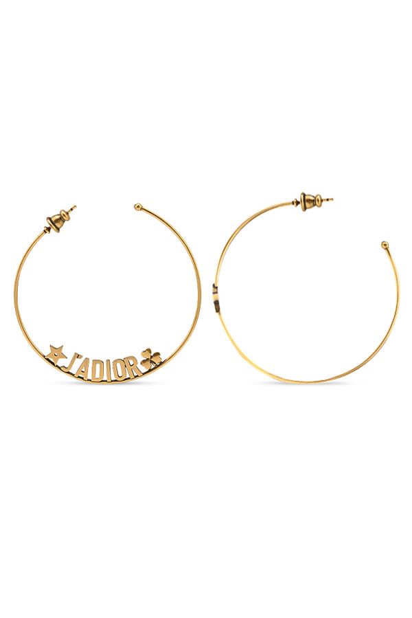 Сережки кільця Christian Dior оригінал
