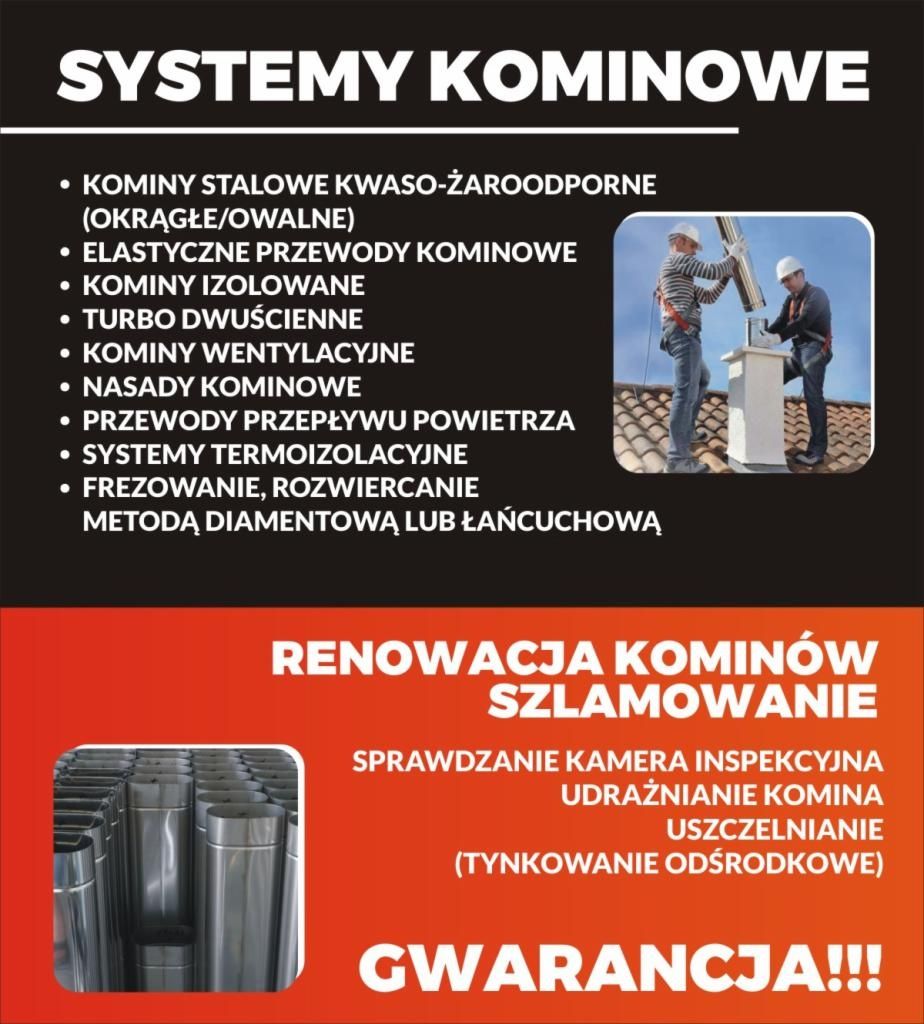 Naprawa kominów, Frezowanie  komina,Kominiarz