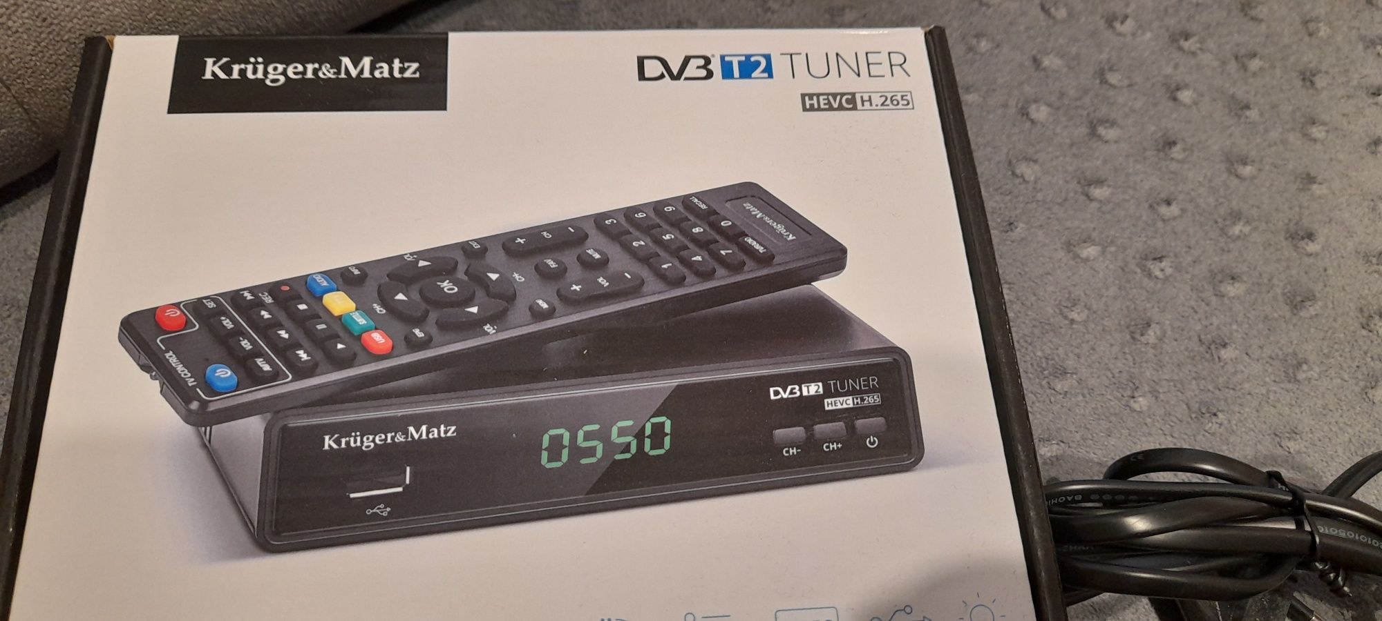 Kruger & Matz Tuner DVB-T nowy