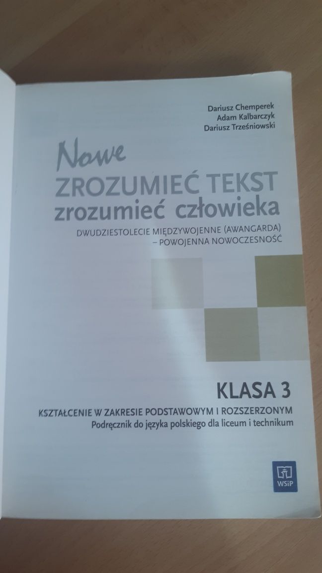 Zrozumieć tekst zrozumieć człowieka 3 język polski