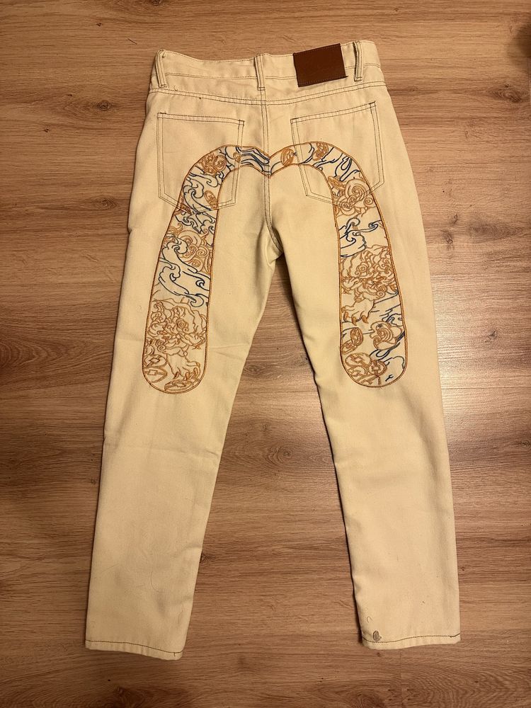 Штаны джинсы Evisu