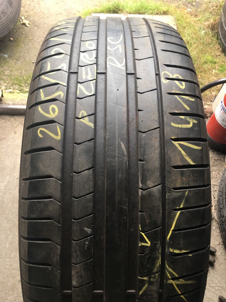 265/50/19 pirelli p zero run flat * 5mm 2018