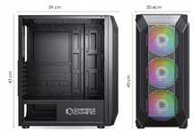 czarna obudowa empire gaming OE-CA-22BK Midi Tower czarny PC