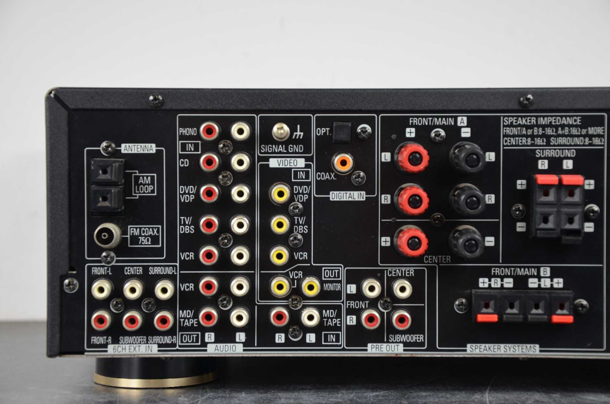 AMPLITUNER DENON AVR-1600 RD Pilot  okazja Oryginał