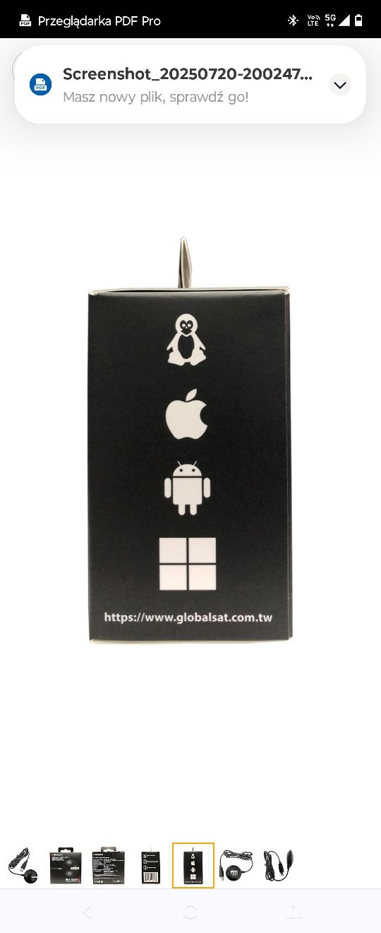 Odbiornik USB GPS
