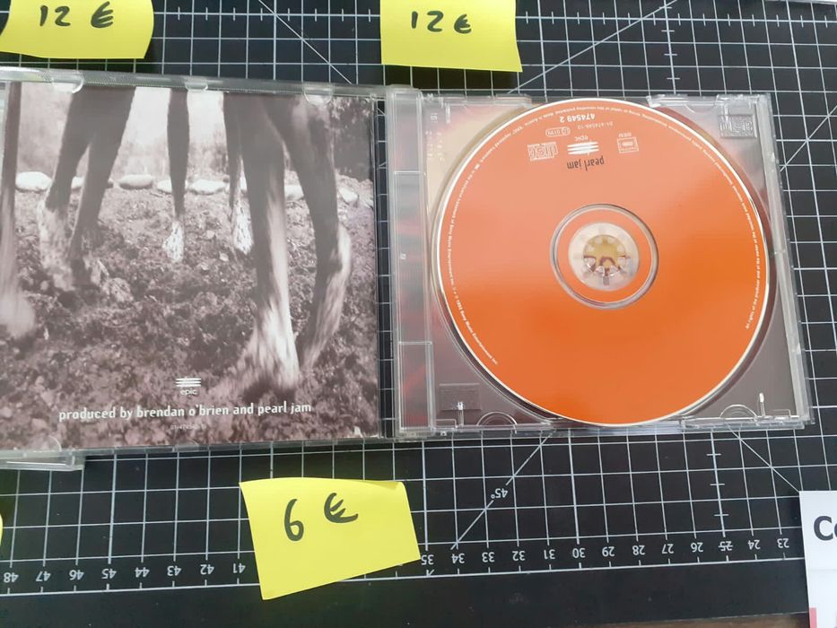 Cds Metallica, Garbage, Pearl Jam, U2, James Laid