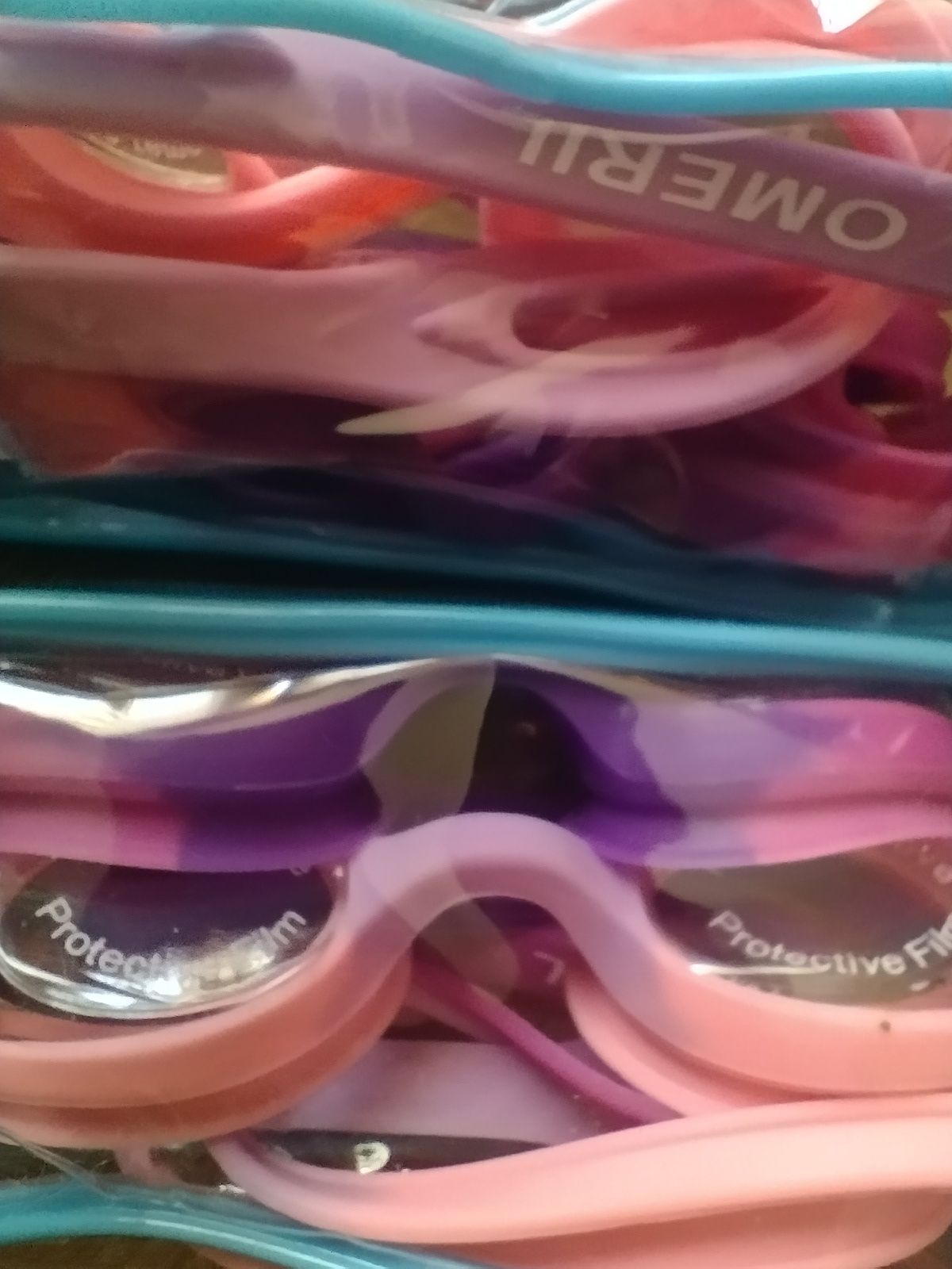 Okulary pływackie dla dzieci Omeril dwupak