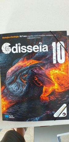 Vende-se conjunto manuais Biol/ Geol. 10º ano Porto Editora ODISSEIA