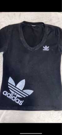 czarna bluzka adidas