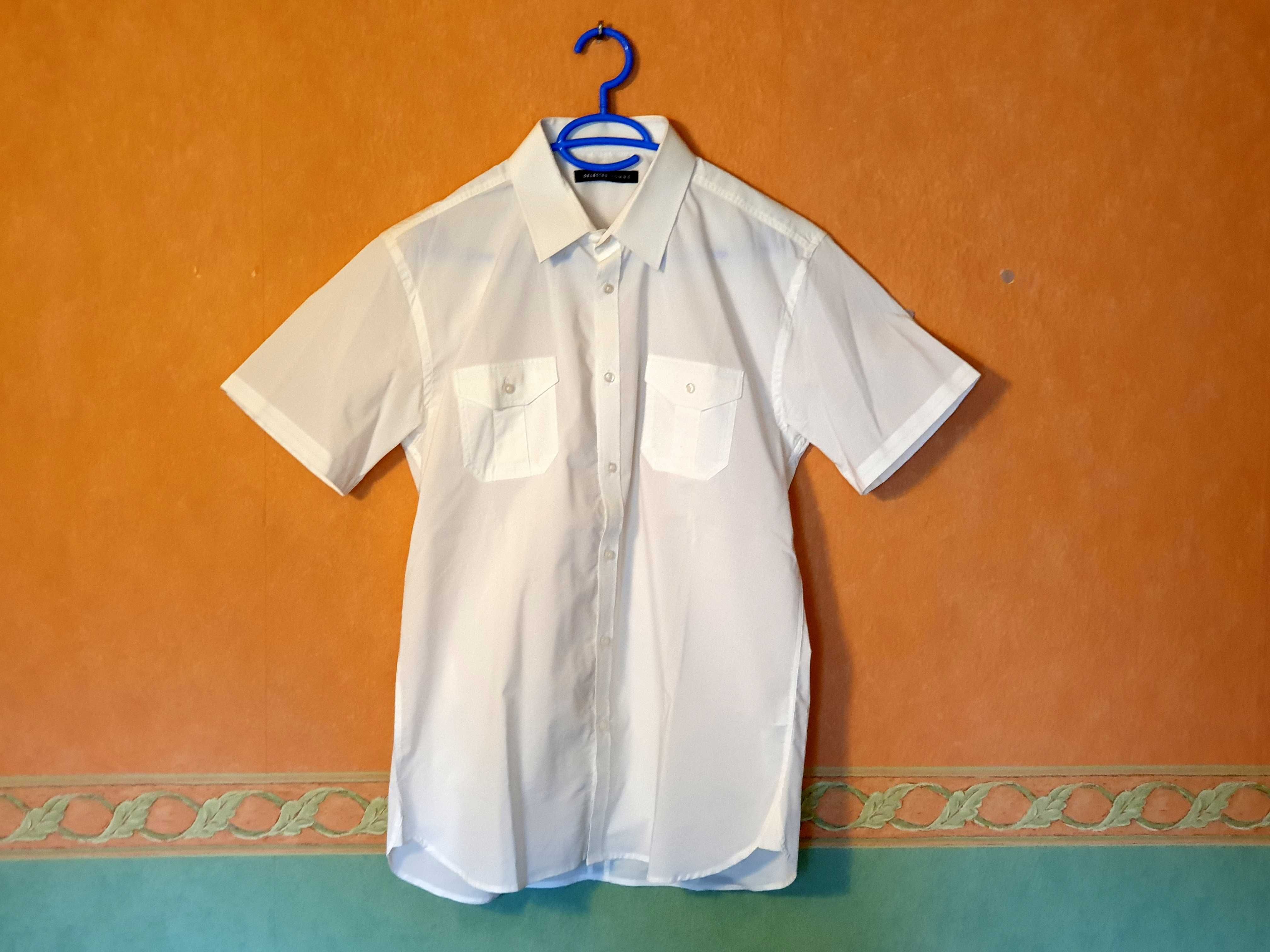 Koszula męska - krótki rękaw - Selected - homme - size L - 42
