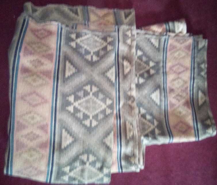 Manta cortina tecido tradicional Kilim padrão