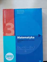 Podręcznik do matematyki z zakresu rozszerzonego do klasy 3