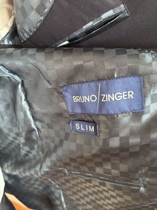Garnitur męski 170/52/94 Slimfit L BRUNO ZINGER