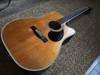Gitara Elektro Akustyczna Samick D-7CE Greg Bennett Twady Case