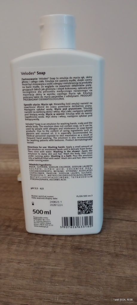 Mydło Medisept Velodes Soap