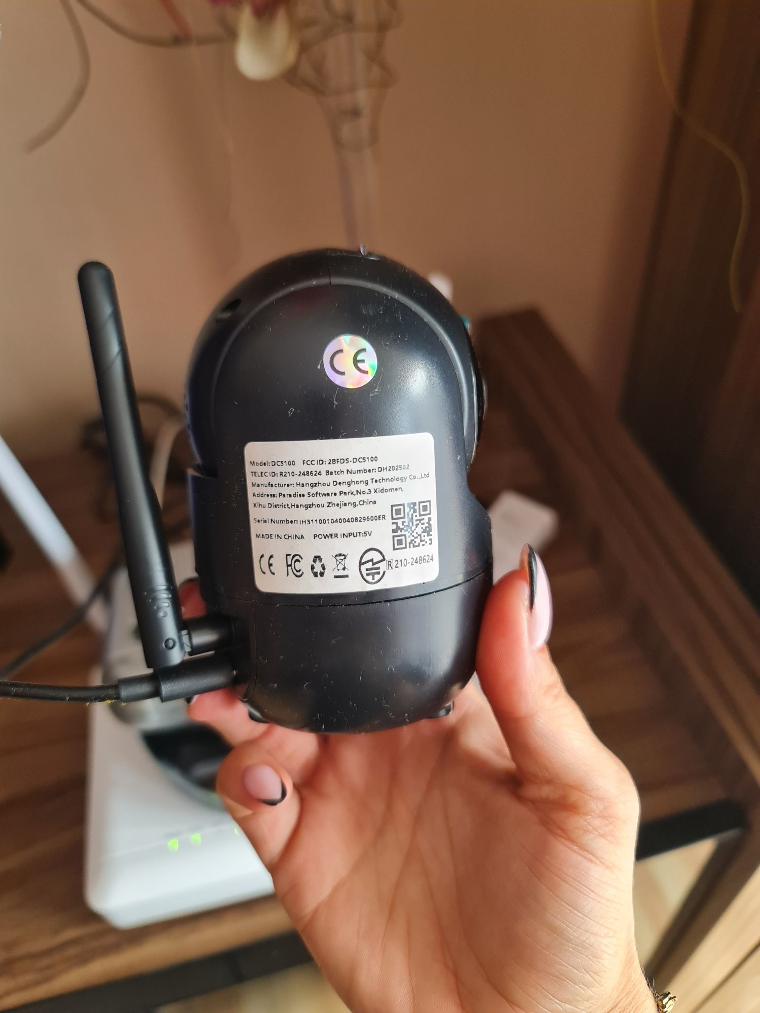 Kamera wewnętrzna niania