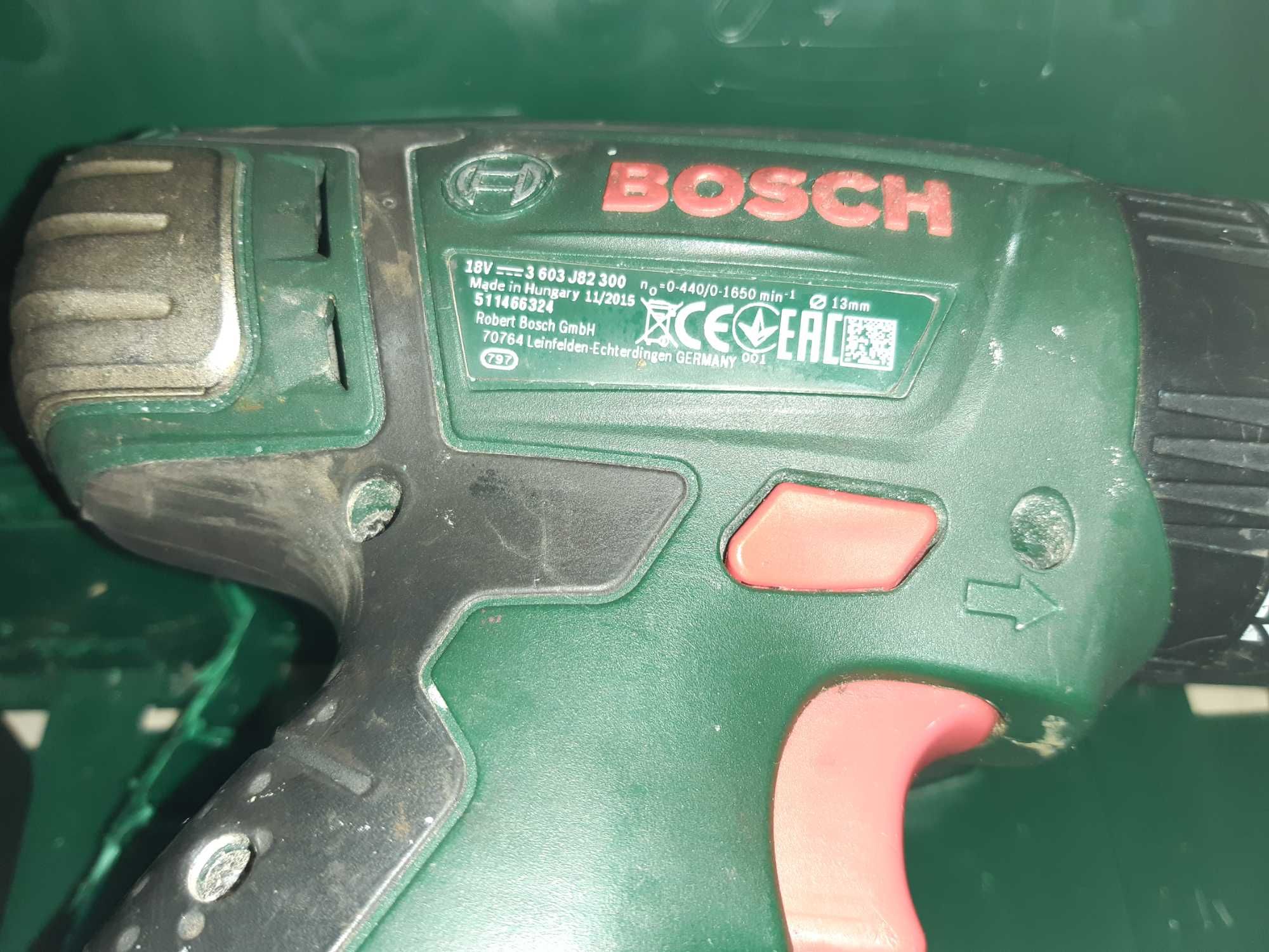 ''Bosch'' PSB18 Li-2-wiertarka na baterie w zestawie-używana/taniej